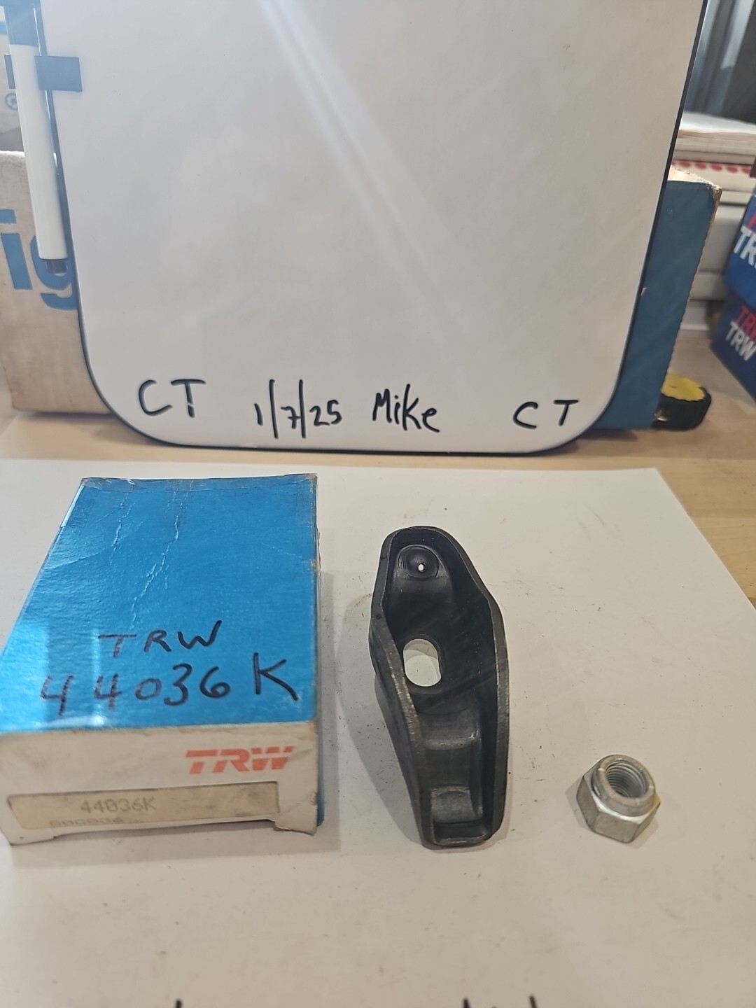 TRW 44036K Engine Rocker Arm Kit For 1962-1968 Ford Mercury 221 260 289 V8