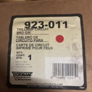 Tail Light Circuit Board Dorman 923-011