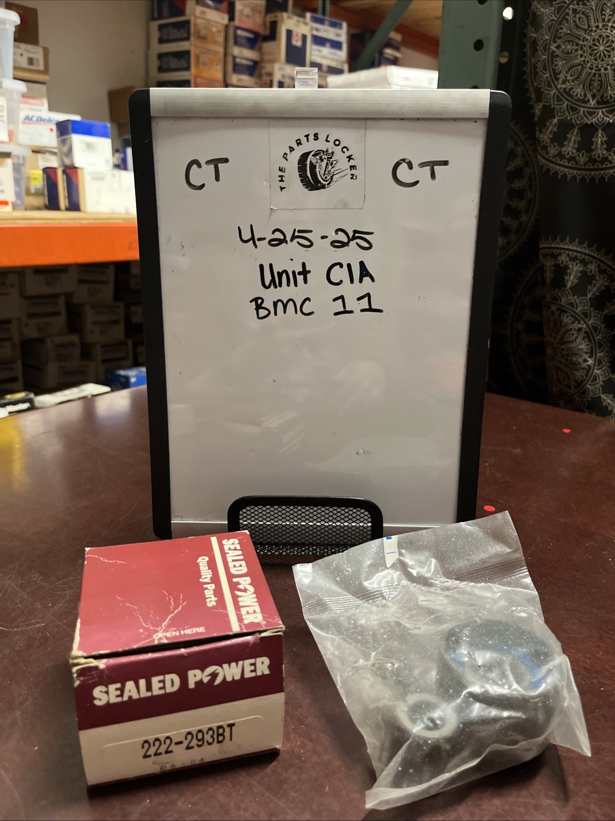 Tensioner Sealed Power 222-293BT