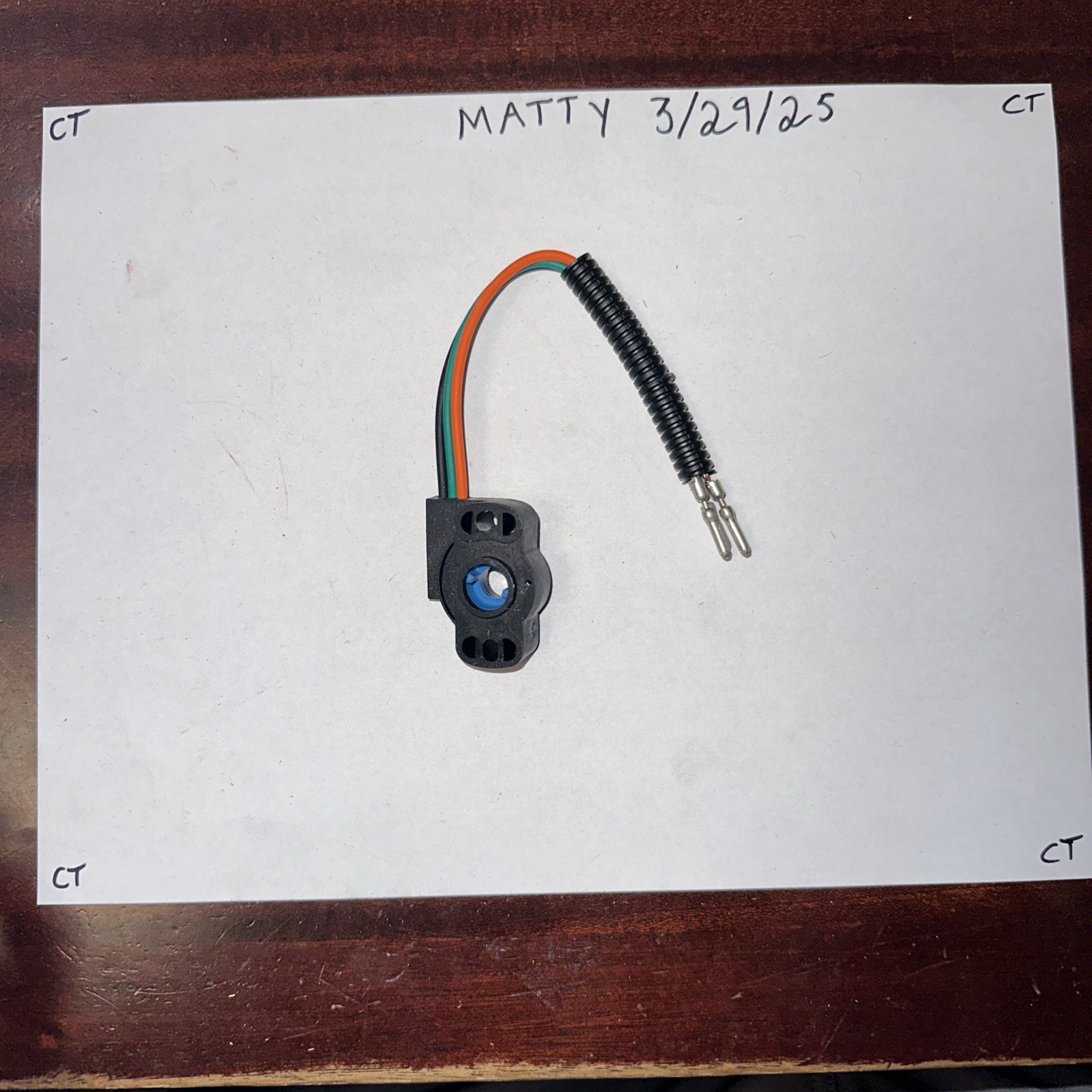 Throttle Position Sensor Standard Motor Products TH29 - Image 3