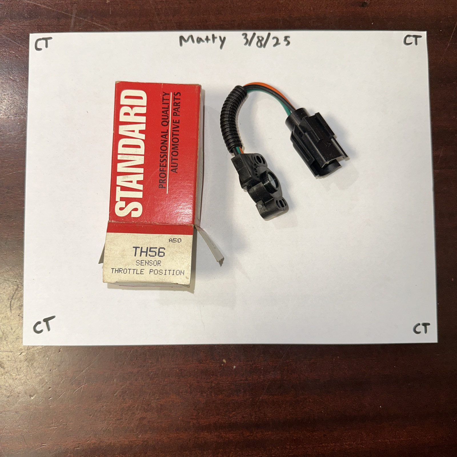 Throttle Position Sensor Standard TH56