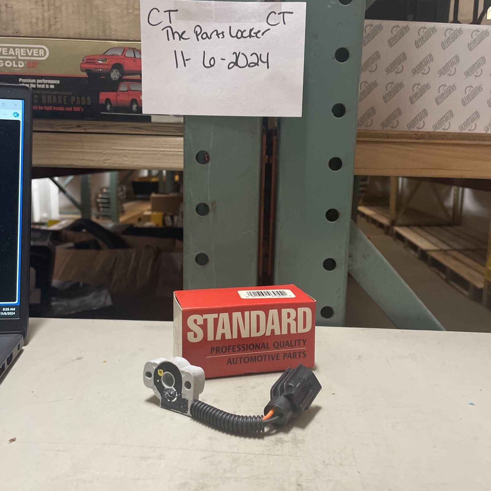 Throttle Position Sensor Standard TH9