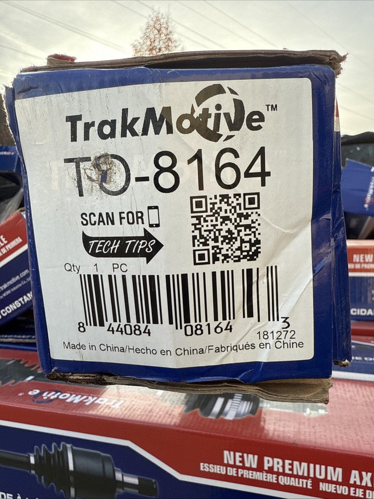 TrakMotive CV Axle Shaft for ES350, Avalon, Camry TO-8164