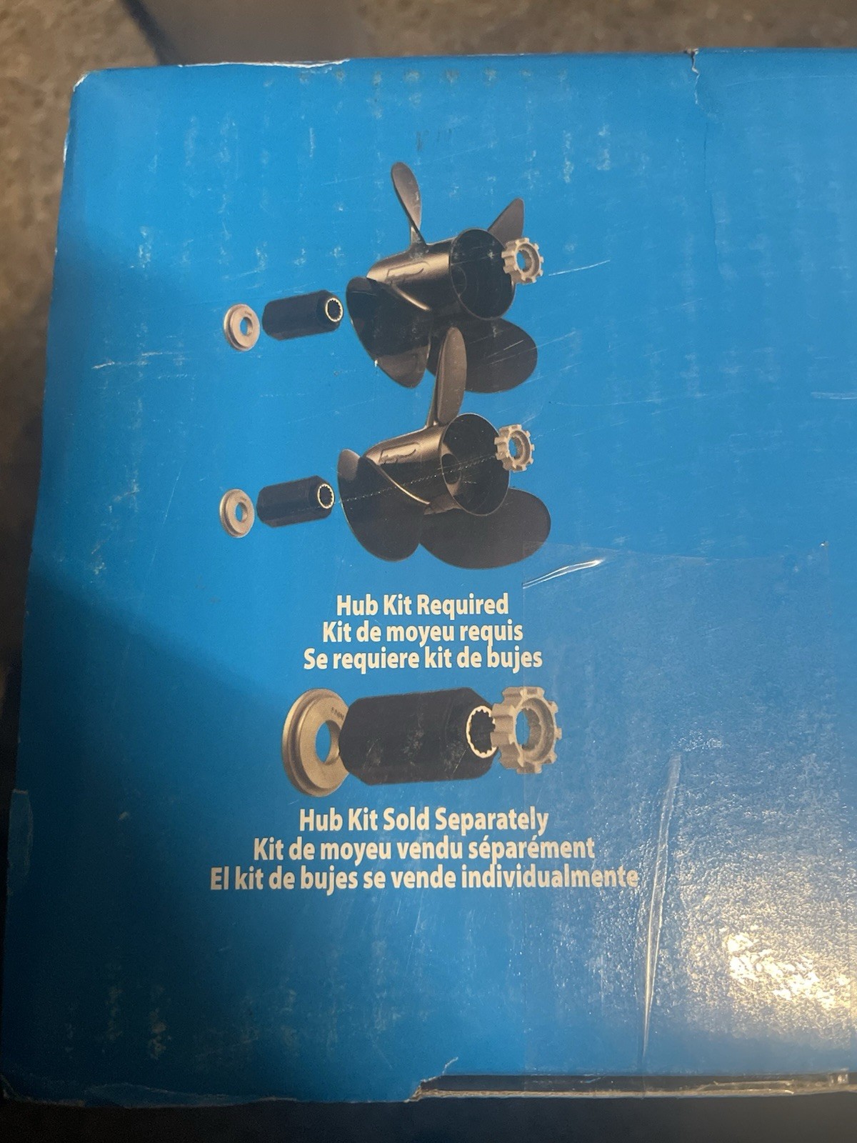 Turning Point Hustler Aluminum RH Propeller 14 x 21 4-Blade #21502131 - Image 7