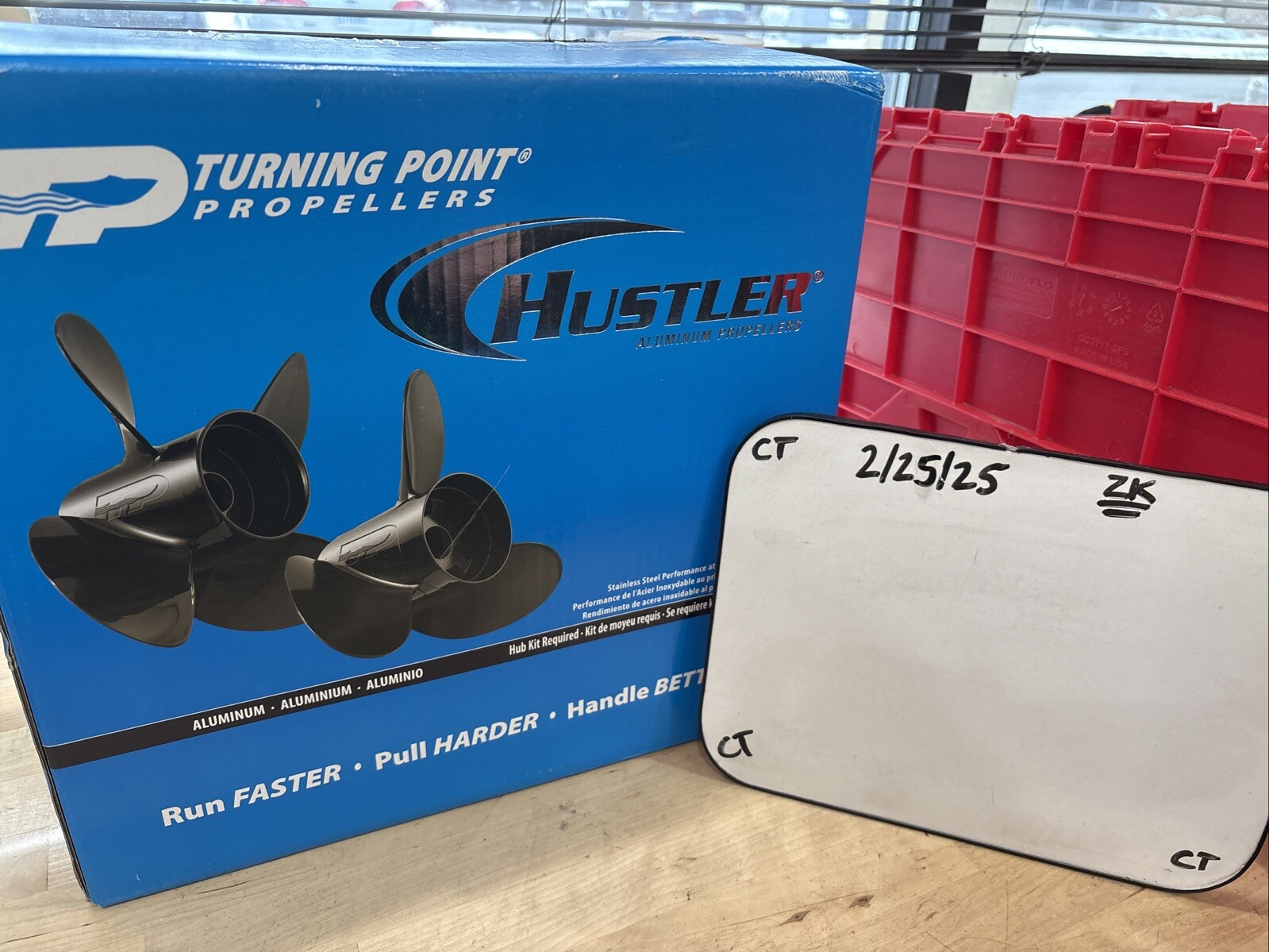 Turning Point Hustler Aluminum RH Propeller 14 x 21 4-Blade #21502131