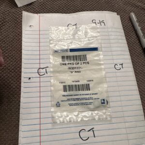 Two Genuine Ford O-Rings W301321