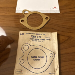 United Delco H-13A Ford Mercury V8 1963-1968 Water Outlet Gasket