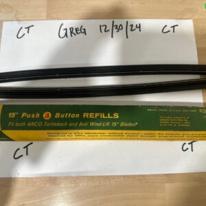 VINTAGE 15" ANCO 680 Nos Blades In Box NOS