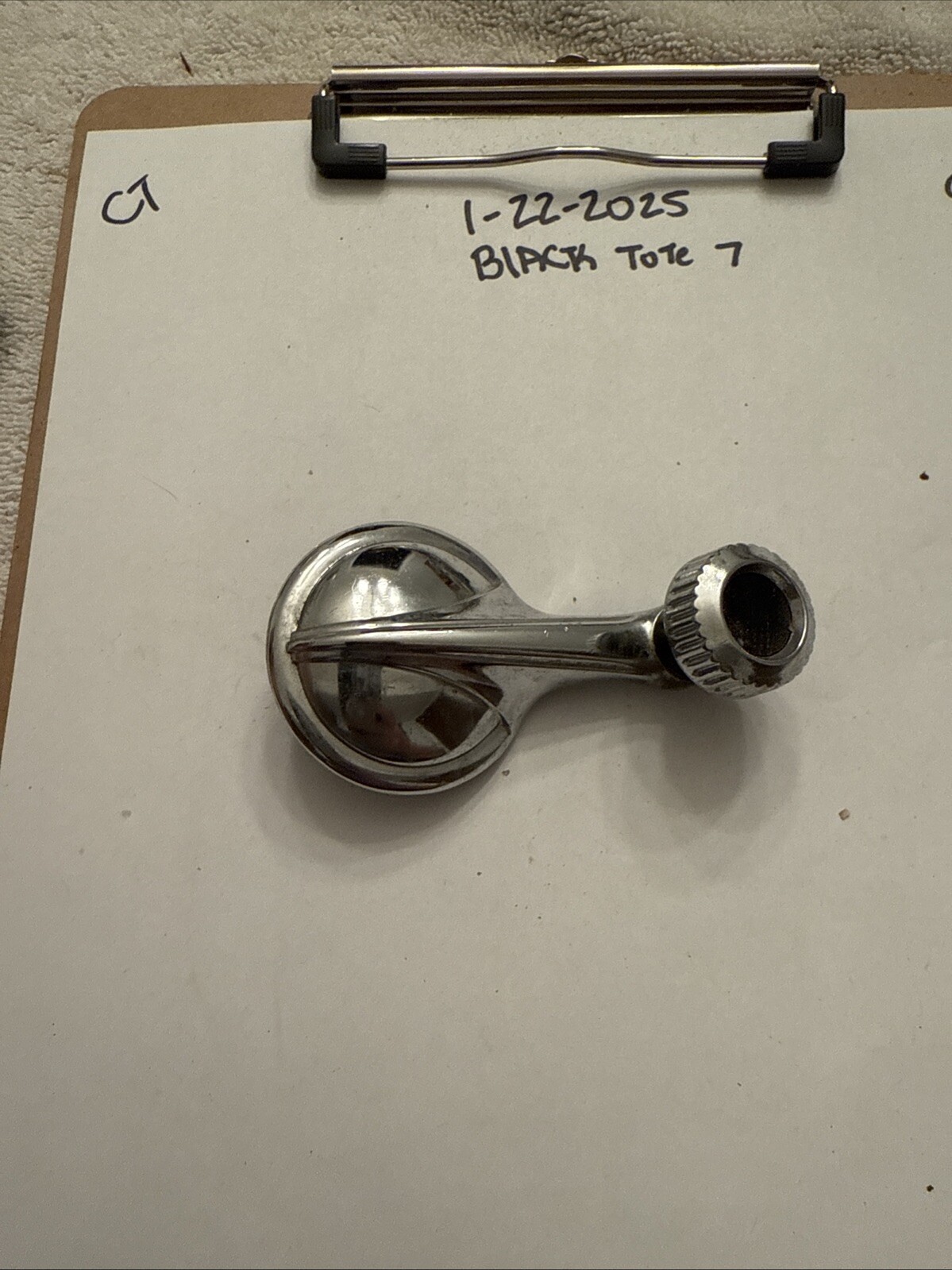 VINTAGE VENT WINDOW CRANK OEM 163694 NICE! - Image 4