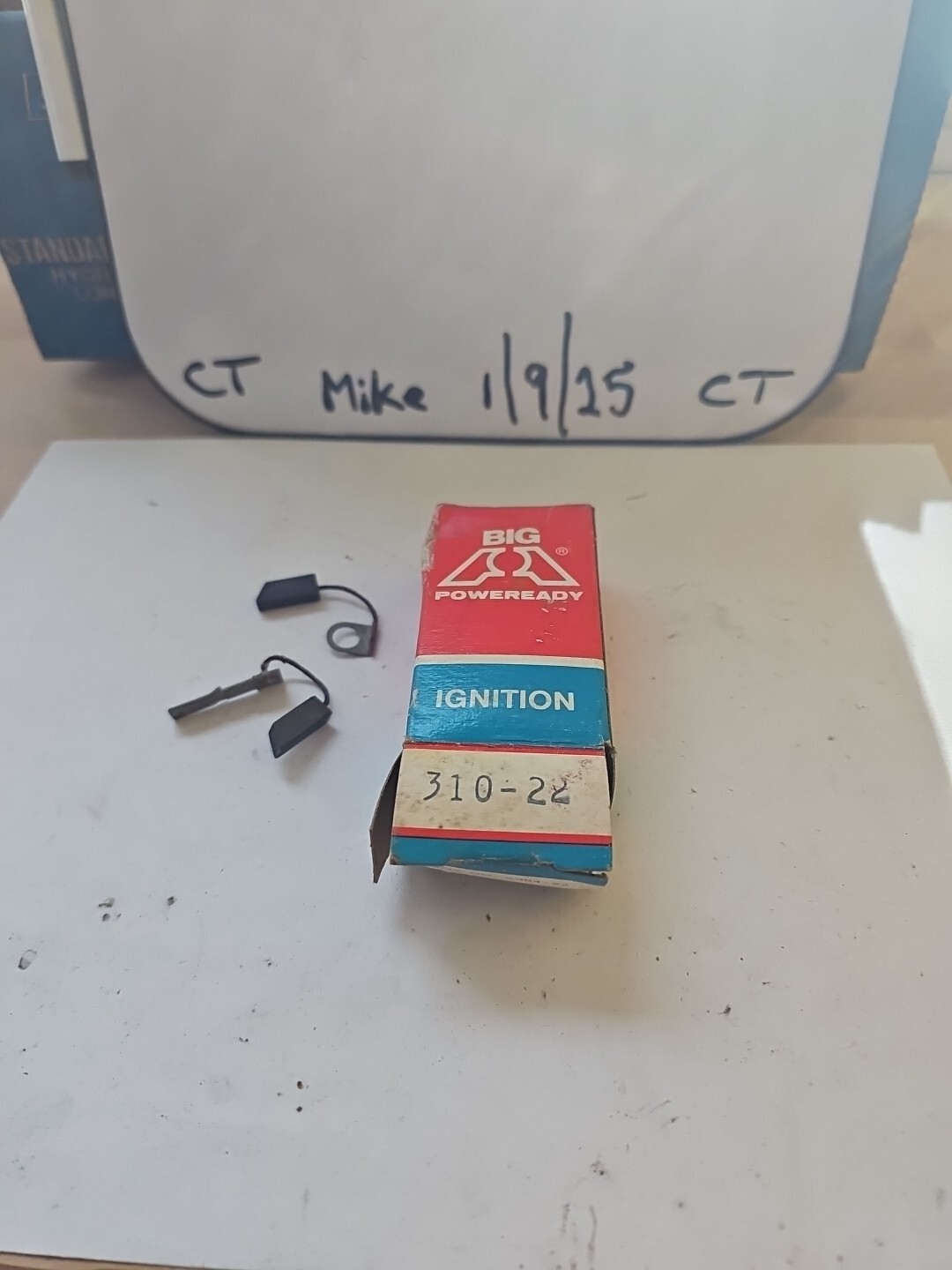 Vintage Poweready Brushes American Parts 310-22