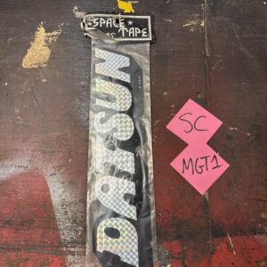 Vintage Space Tape Decal - Datsun Circa 1975 Rare