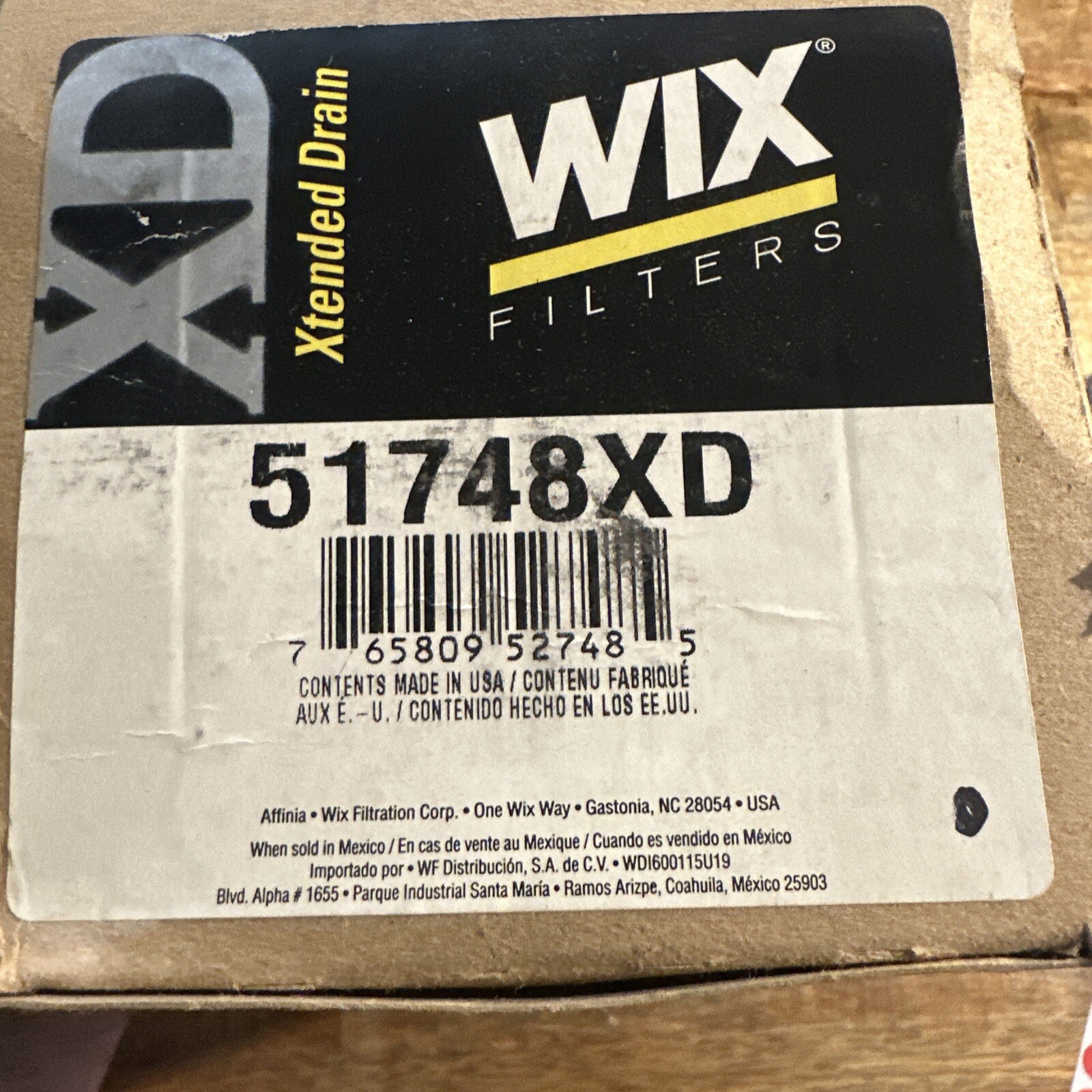 WIX 51748XD Engine Oil Filter