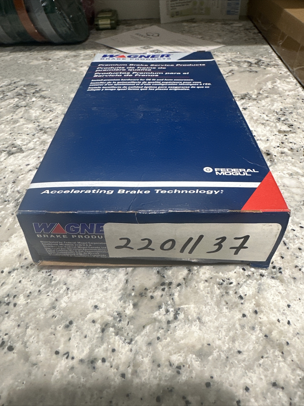 Wagner 2201137 Brake Hydraulic Hose For Select 89-10 Ford Mazda Models