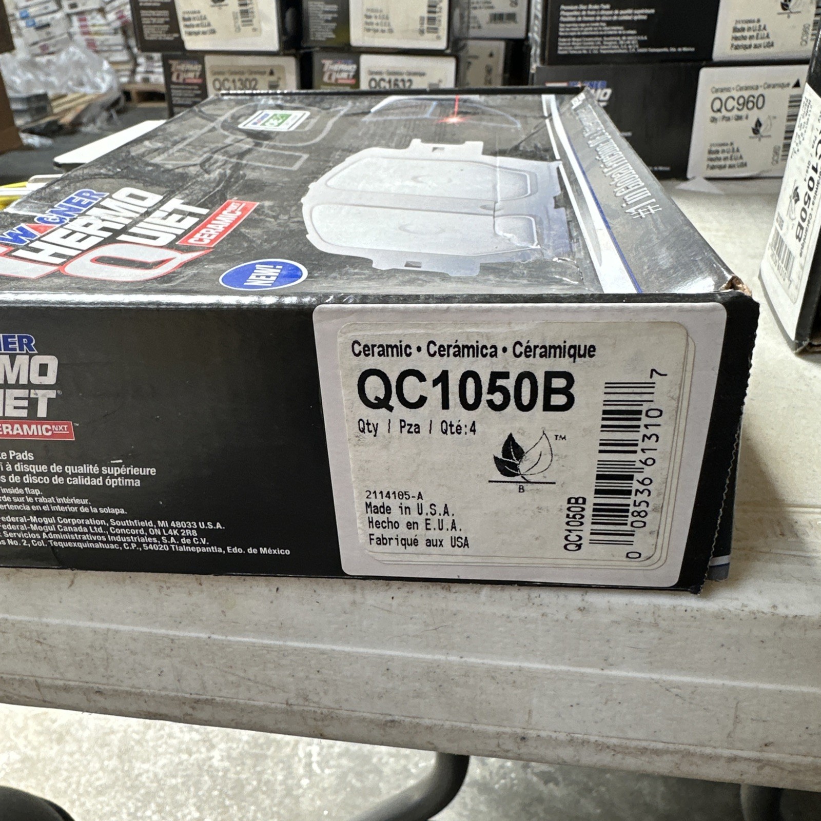 Wagner Brake QC1050B Disc Brake Pad Set For 10-16 Hyundai Genesis Coupe - Image 3