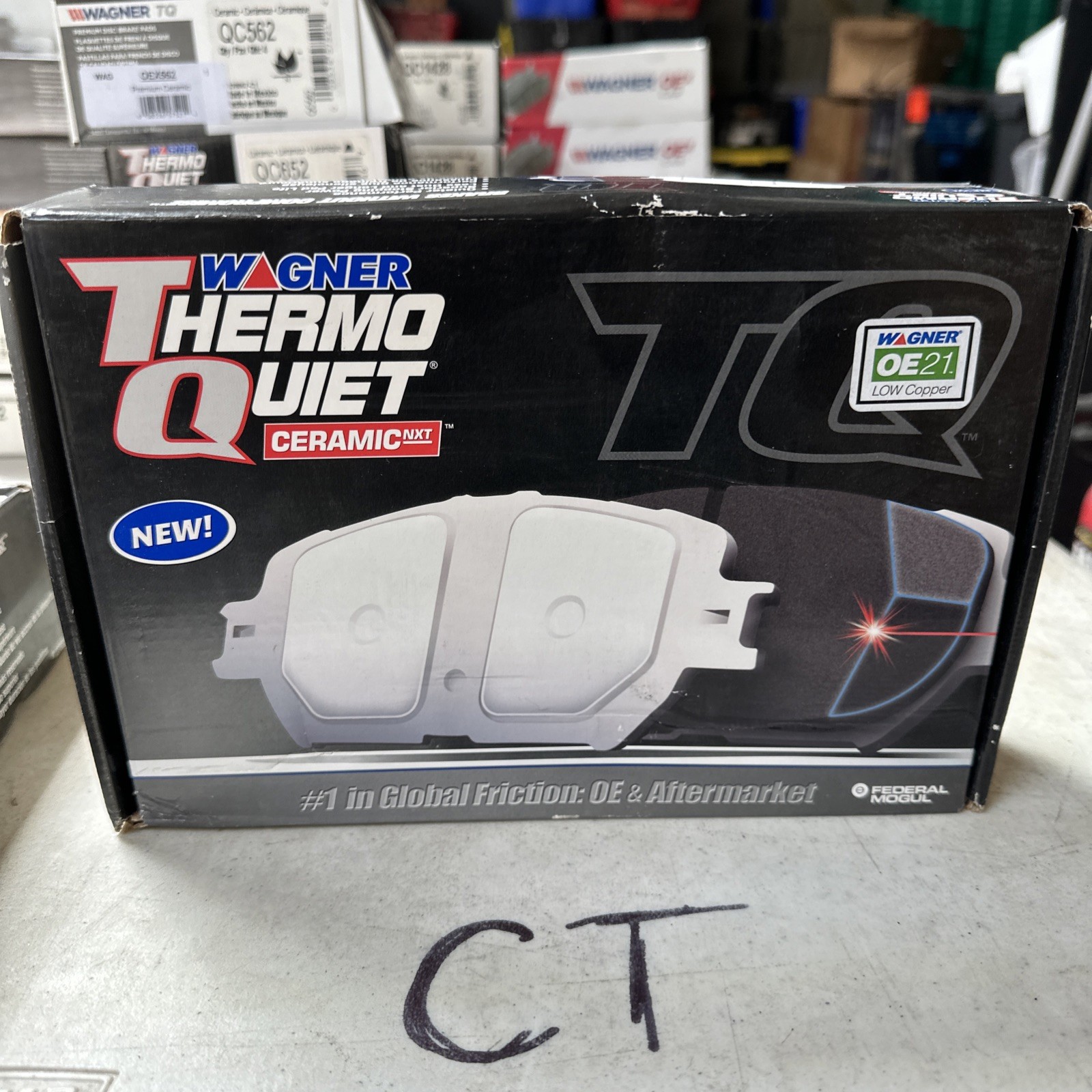 Wagner Brake QC1050B Disc Brake Pad Set For 10-16 Hyundai Genesis Coupe