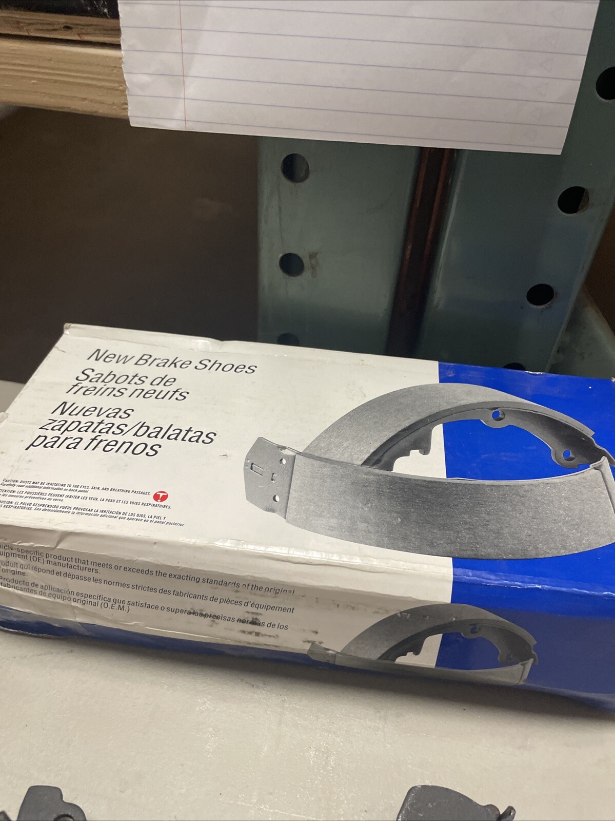 Wagner QuickStop Wagner Brake Z762 Drum Brake Shoe - Image 3