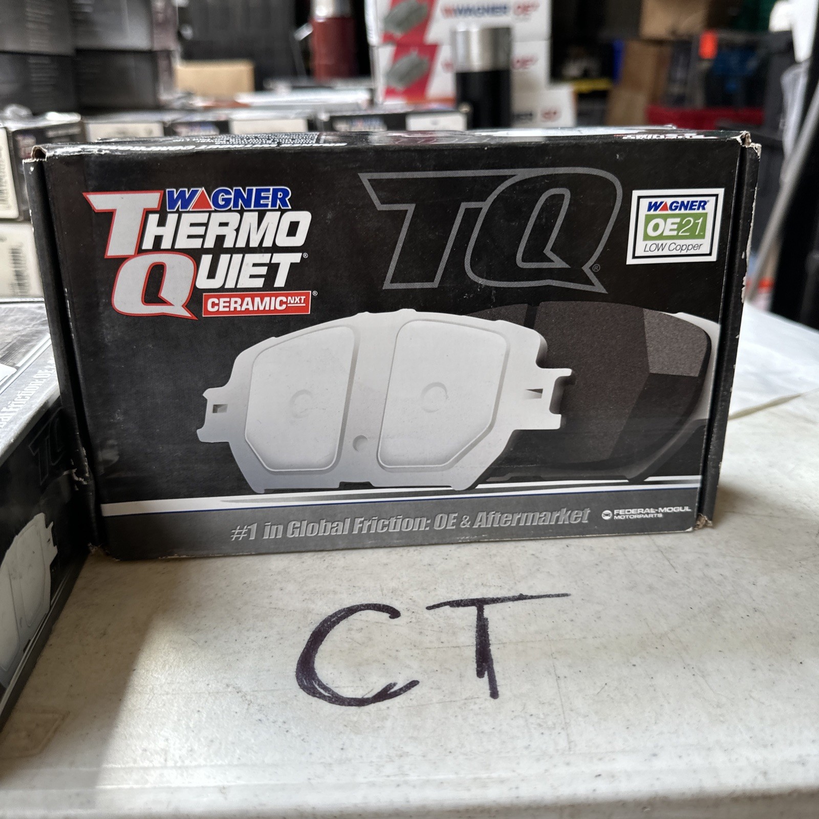 Wagner Thermo Quiet Ceramic Brakes QC1497