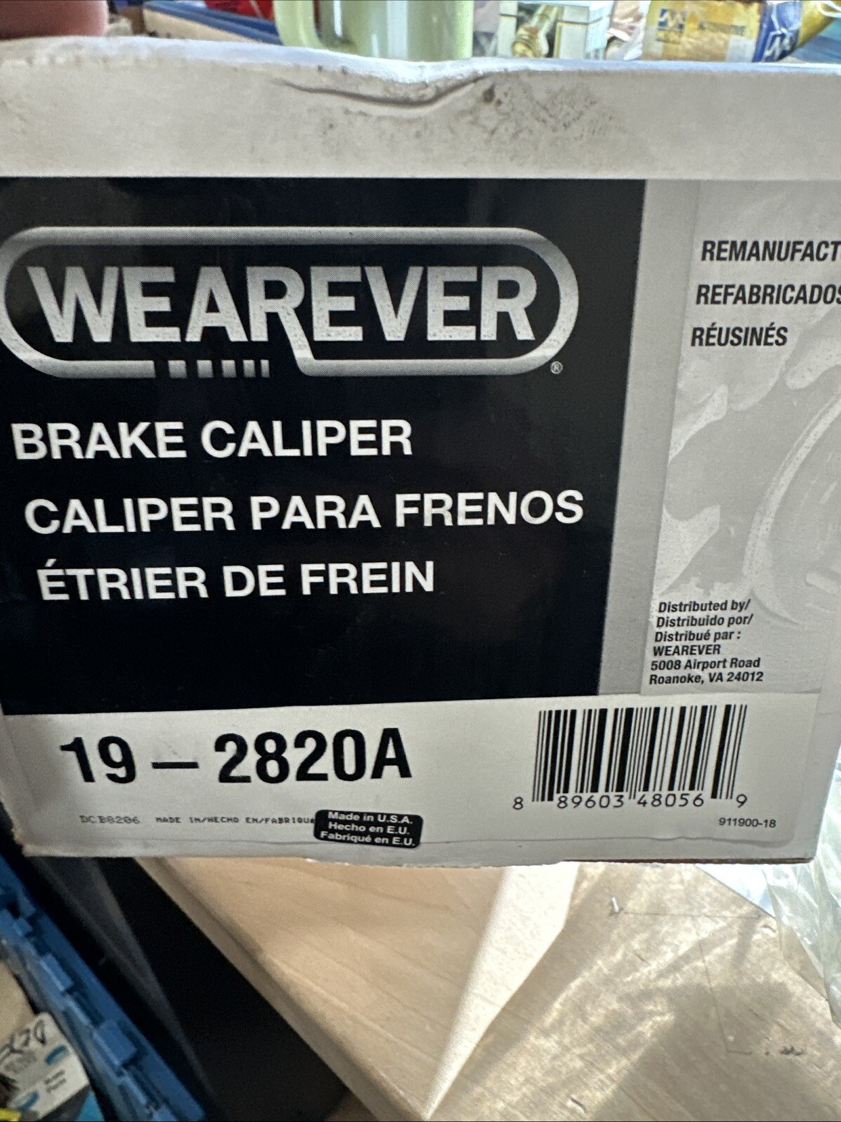 Wearever Brake Caliper 19-2820A - Image 3