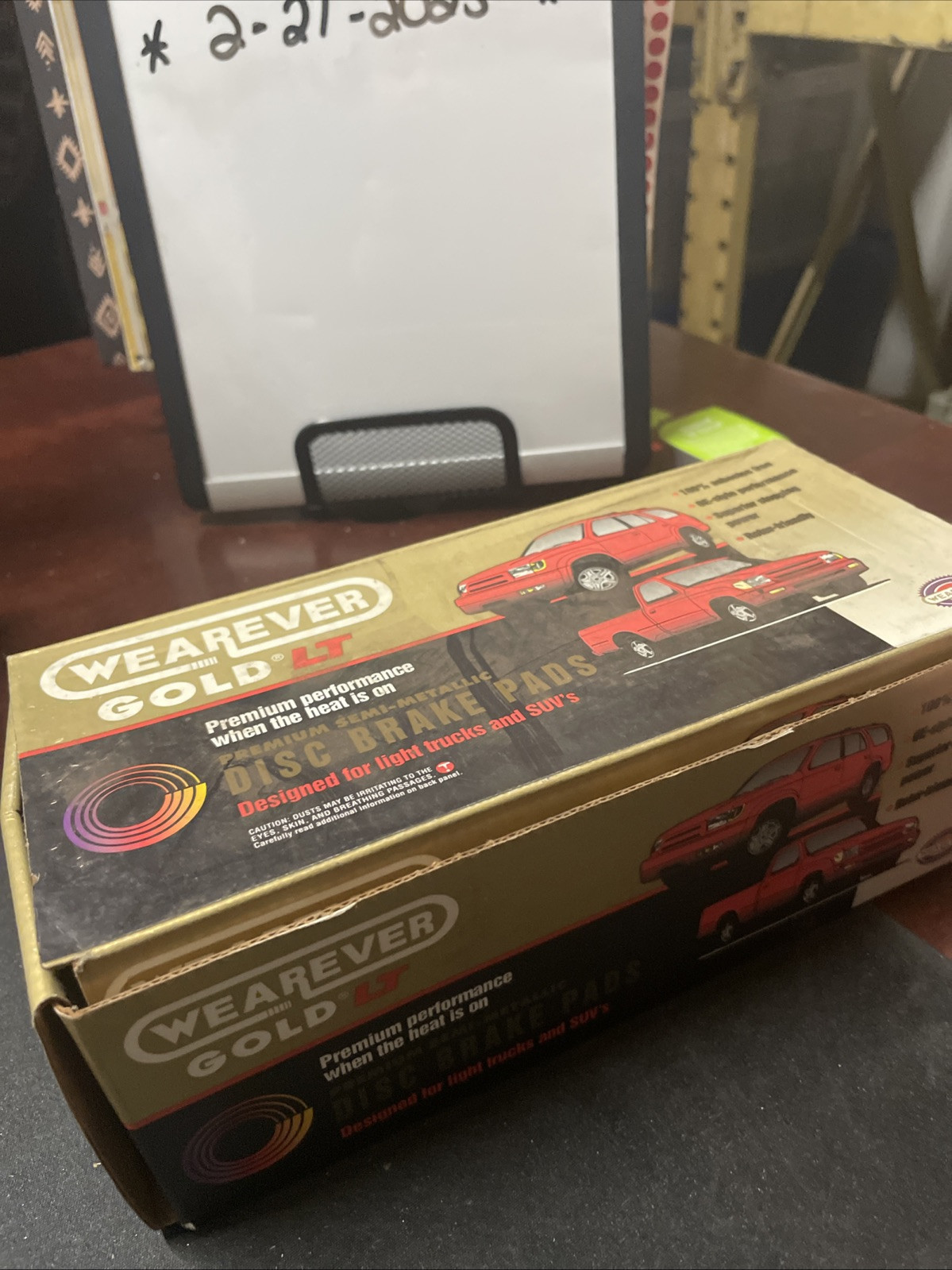 Wearever MKD 120 NEW IN BOX (Half Set Of 2 Pads) - Image 3