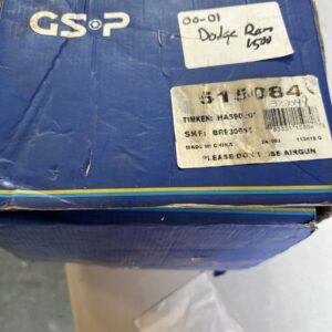 Wheel Bearing and Hub Assembly Scs-pBR930611 fits 00-01 Dodge Ram 1500 Nos