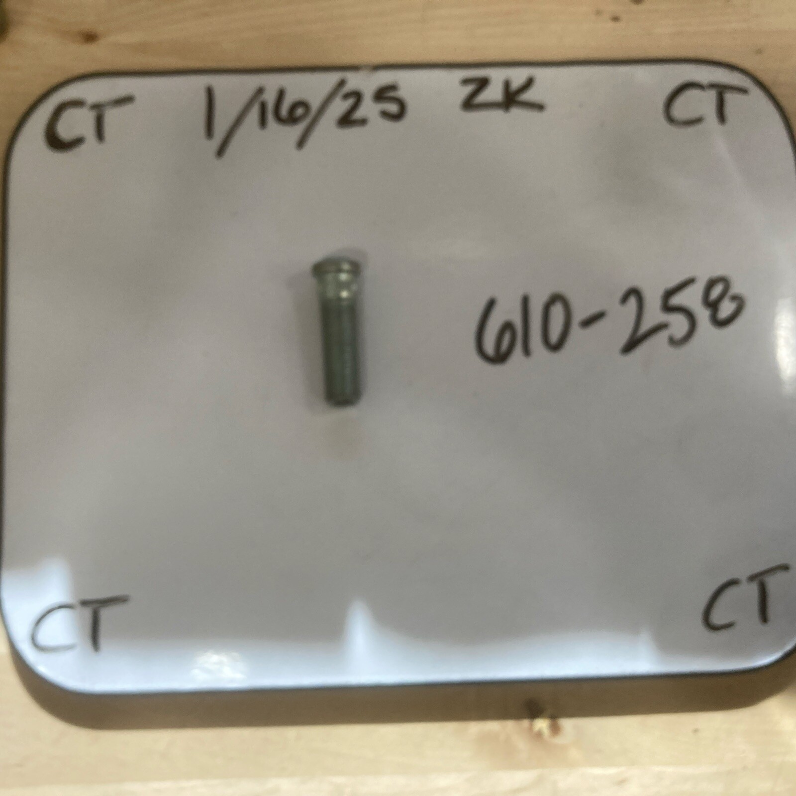 Wheel Lug Stud-Stud Dorman 610-258
