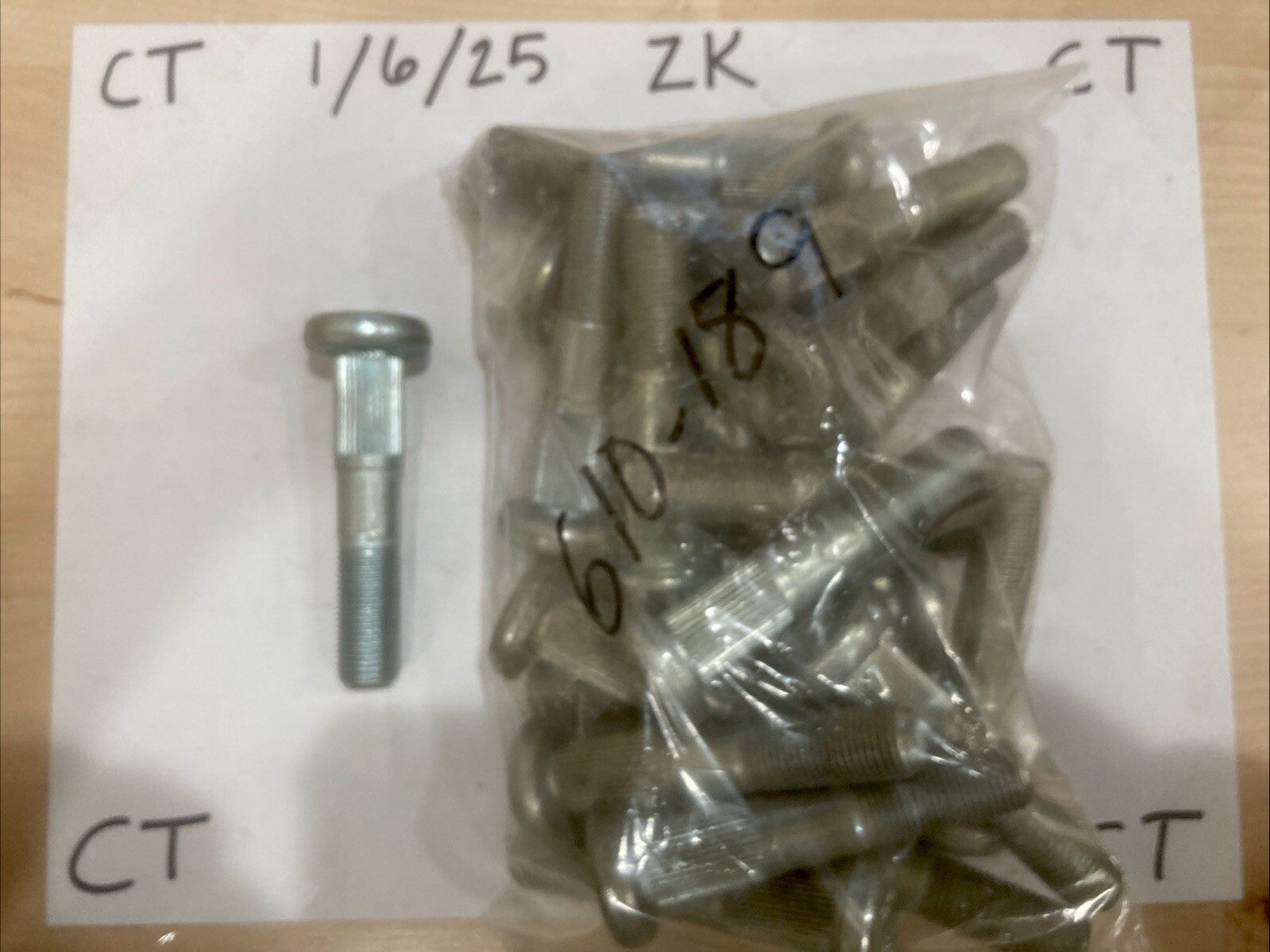 Wheel Lug Stud-Stud/Bolt Dorman 610-189 (SOLD INDIVIDUALLY)