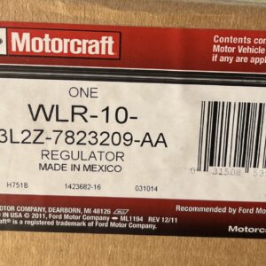 Window Regulator Front Left Motorcraft WLR-10, 3L2Z-7823209-AA