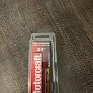 Windshield Wiper Blade 24” Flat Ford Motorcraft WW-2401-PF / AU2Z-17V528-HA