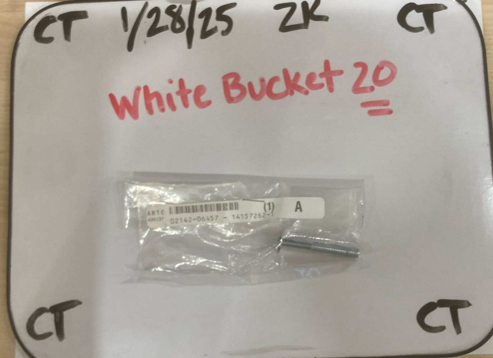 02142-06457-000 Suzuki Screw 0214206457000, New Genuine OEM Part
