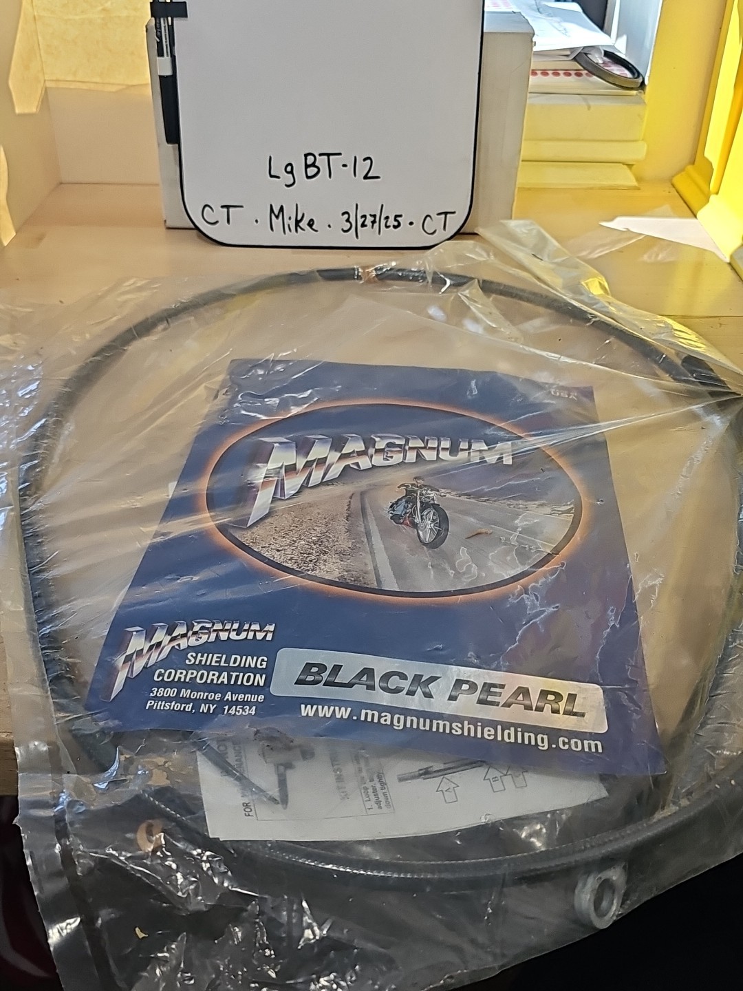 0652-1164 42234 HE High-Efficiency Black Pearl Clutch Cable - Image 4