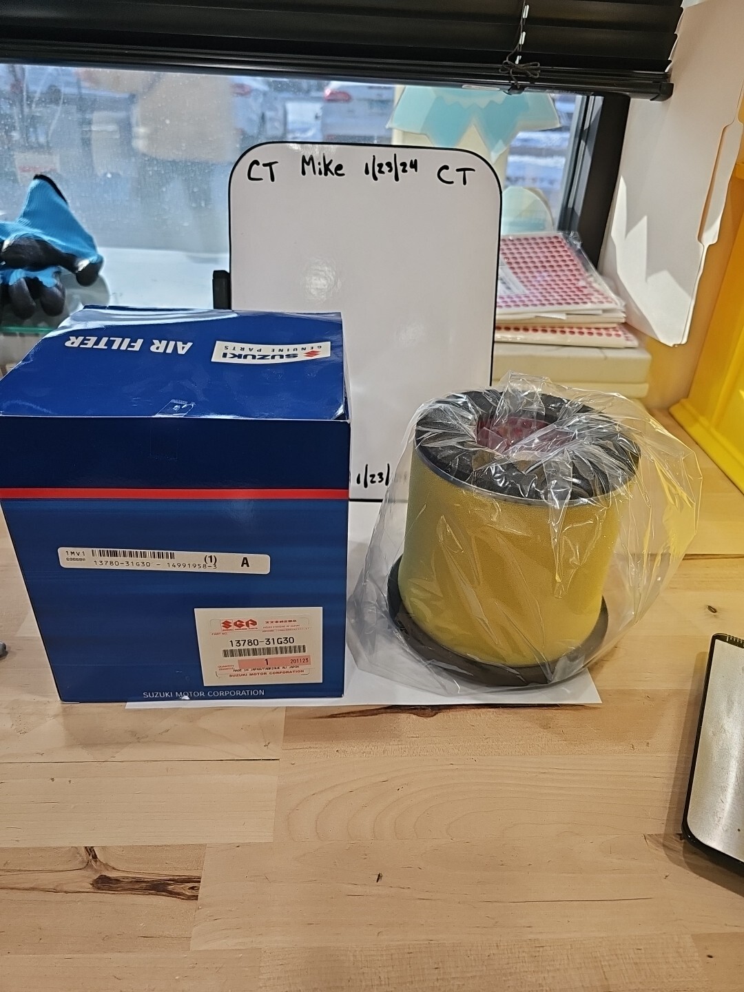 08 - 23 SUZUKI KING QUAD LTA 500 750 GENUINE AIR FILTER CLEANER 13780-31G30