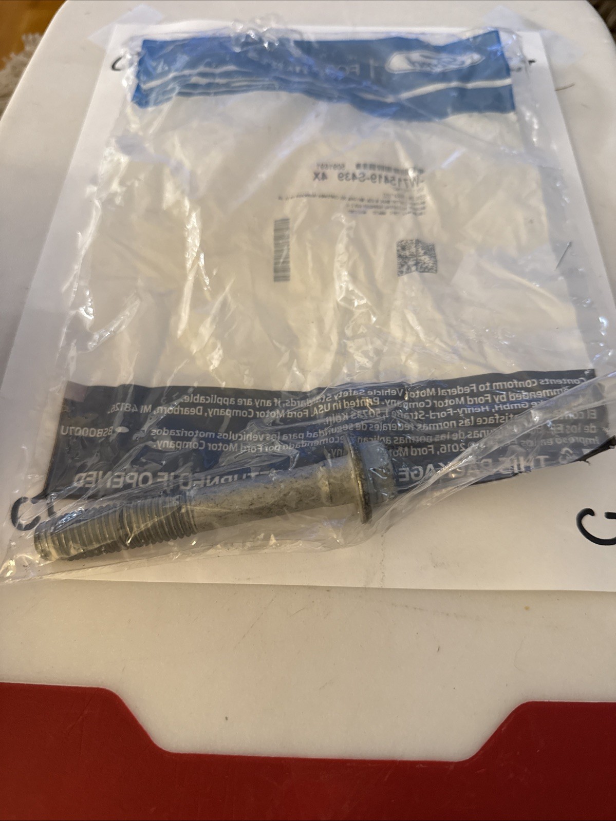 (1) 2011-2019 FORD EXPLORER/TAURUS/FLEX BOLT Nos OEM W715419-S439 - Image 3