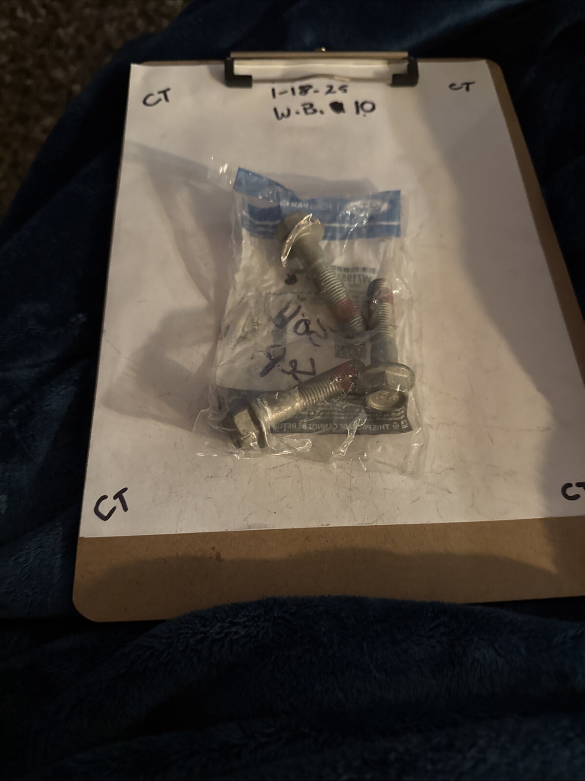 (1) Genuine Ford OE Bolt W719511S439 Sold Individually - Image 3