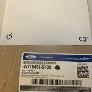 (1) Genuine Ford OEM Gear Assembly Mount Bolt -W716491-S439 Sold Individually