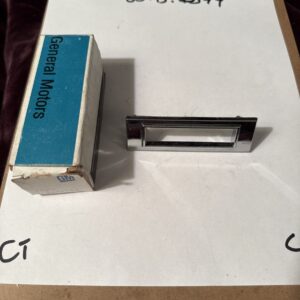 (1) Genuine GM 1969 Chevelle Marker Light Bezels Rear Quarter 3942749 NOS Oem