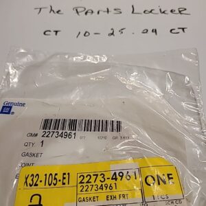 (1) Genuine GM OEM 22734961 Exhaust Pipe Flange Gasket