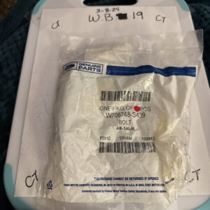 (1) Genuine OEM Ford W708748-S439 Trailing Arm Rear Bolt Sold Individually