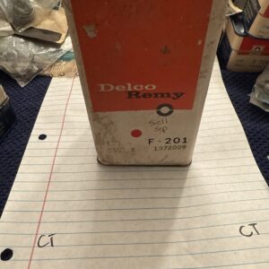(1) NOS Delco Remy F201 Condenser Vintage (1972009)