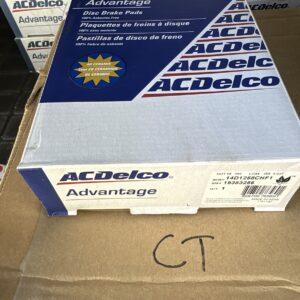 14D1258CHF1 AC Delco Brake Pad Sets 2-Wheel Set Front for Mazda CX-5 CX-9 CX-7