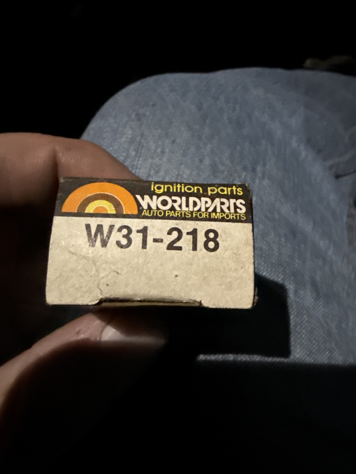 171-0391 Beck/Arnley Ignition Contact Points Set (NOS) Worldparts W31-218