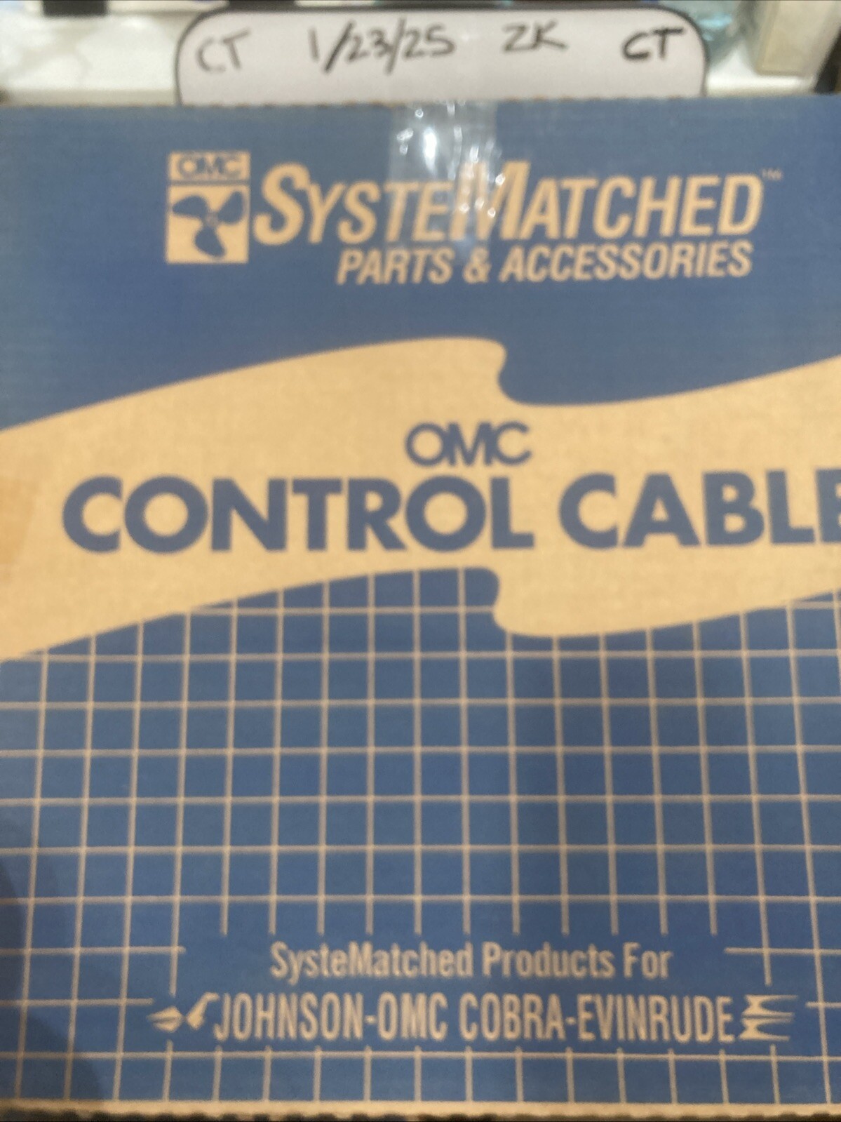 176117, 0176117, Stern Drive Control Cable 17 ft. (5.1m), OMC