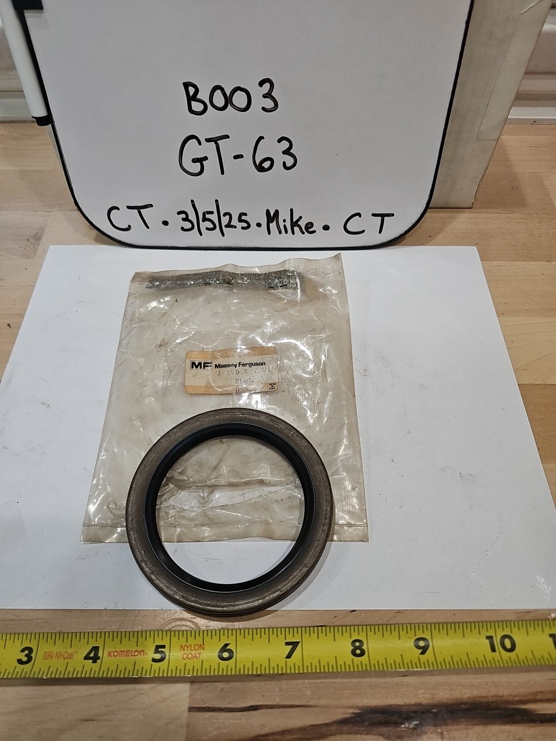 195677M1 Rear Axle Outer Seal Fits Massey Ferguson MF 35 50 135 150 230 231 235