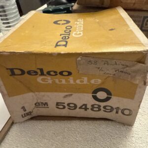 1958 Pontiac Tail Lamp Lens NOS Guide R2 58, 5948910