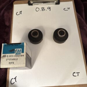 1961-1964 GM NOS Front Upper Cushion Corvair Corvette S36 (2) Bushings.
