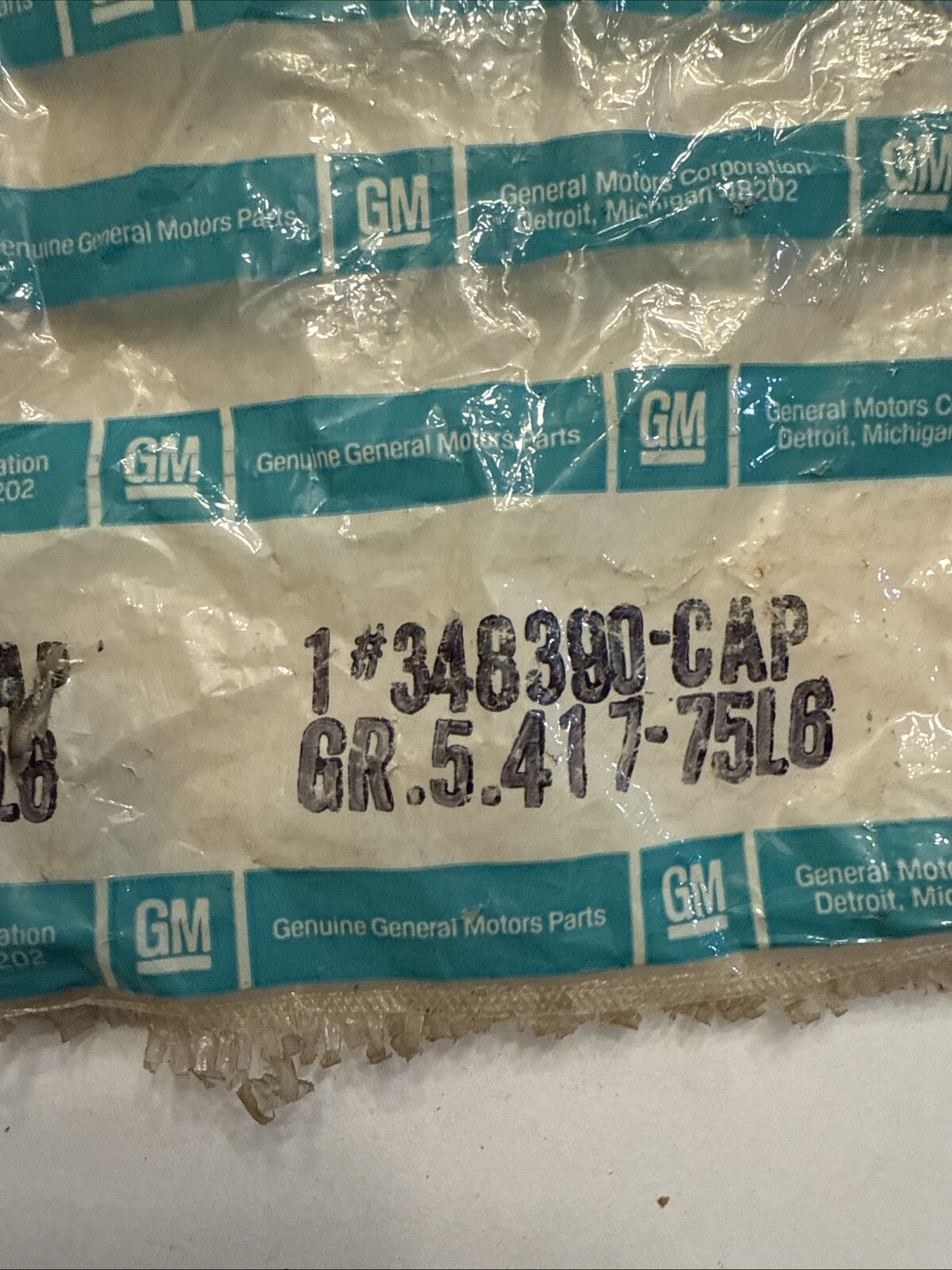 1963-1982 Corvette NOS Rear Strut Rod Bushing Cap GM # 348390 - Image 3