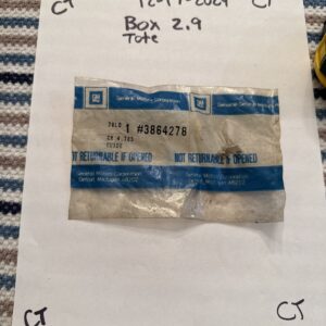 1963-82 CORVETTE GUIDE-EMERGENCY BRAKE CABLE-USA-63-82 (#E9761) !