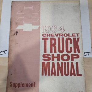 1964 CHEVROLET TRUCK SHOP MANUAL SUPPLEMENT
