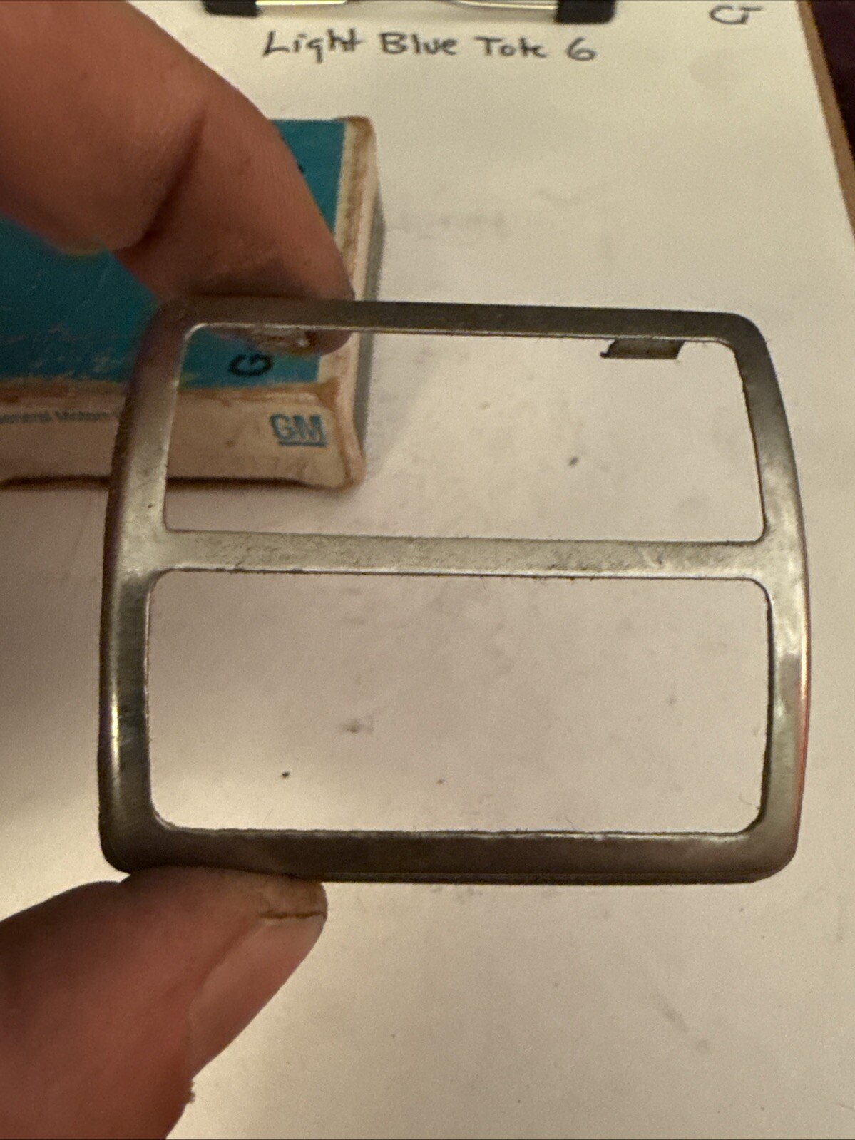 1965 1966 1967 1968 1969 1970 Chevy Chevrolet Impala NOS Parking Brake Trim - Image 4