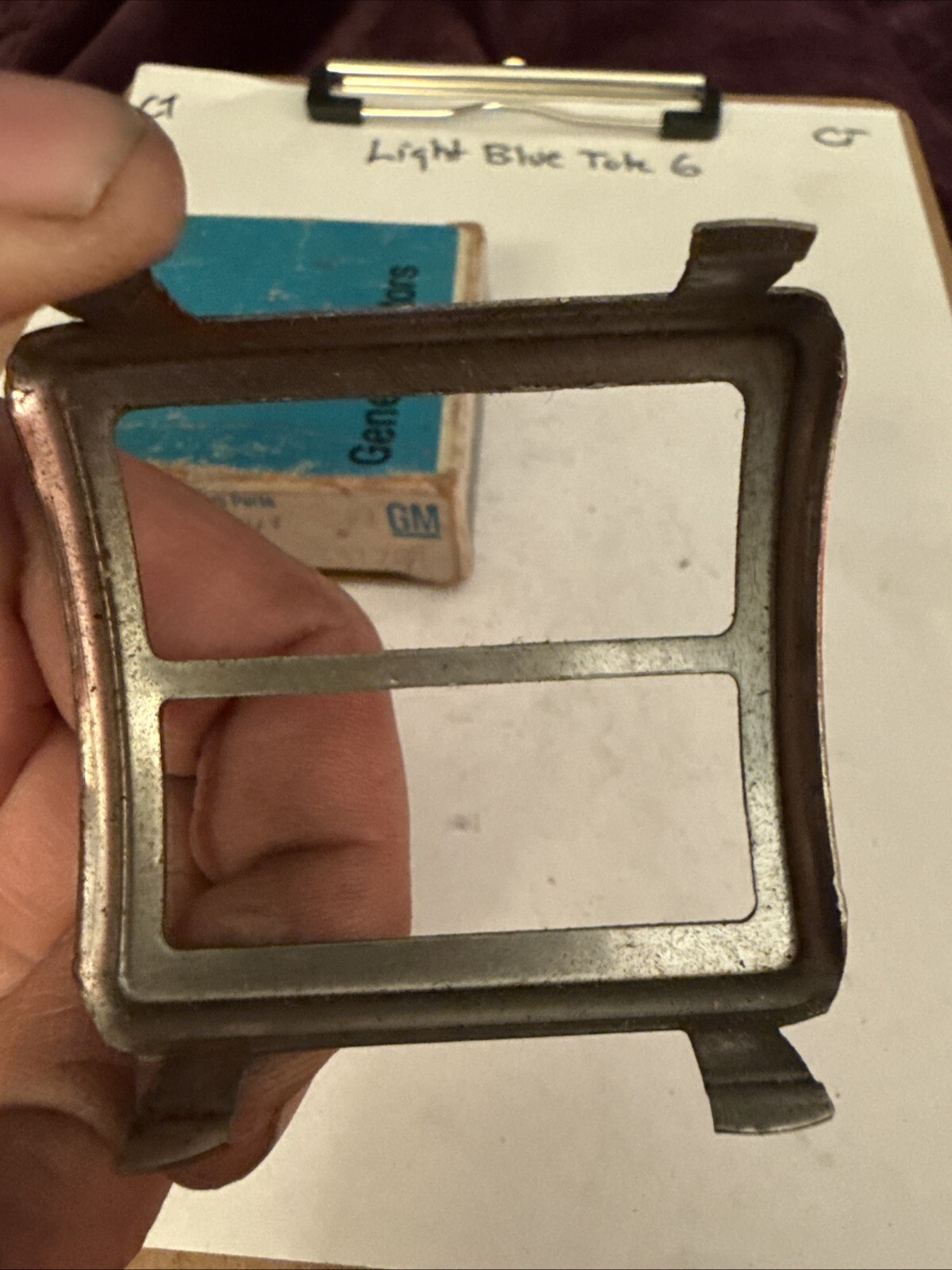 1965 1966 1967 1968 1969 1970 Chevy Chevrolet Impala NOS Parking Brake Trim - Image 5