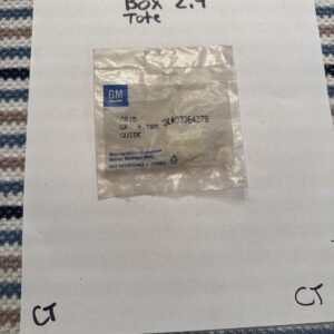 1965-1982 C2 C3 Corvette Trailing Arm Parking Brake Cable Guide (2) Gr 4.785 NOS